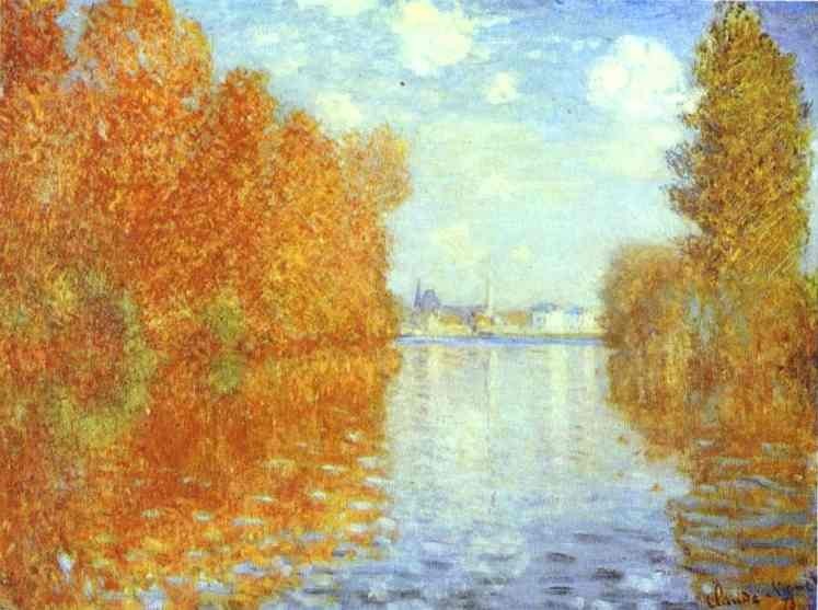 Claude Monet Autumn at Argenteuil